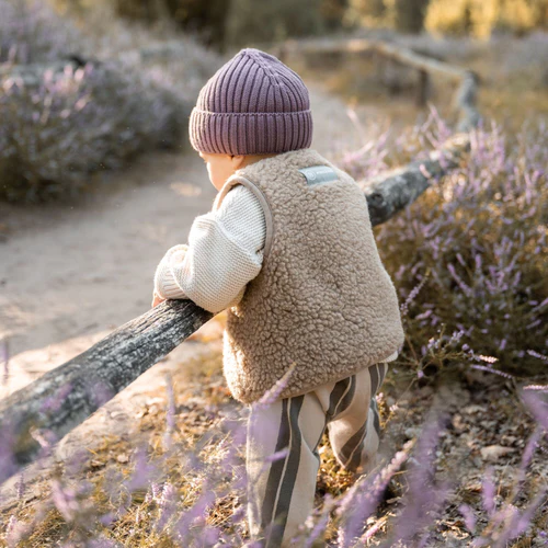 Emma & Noah Merinowoll Teddy Weste – Bild 2