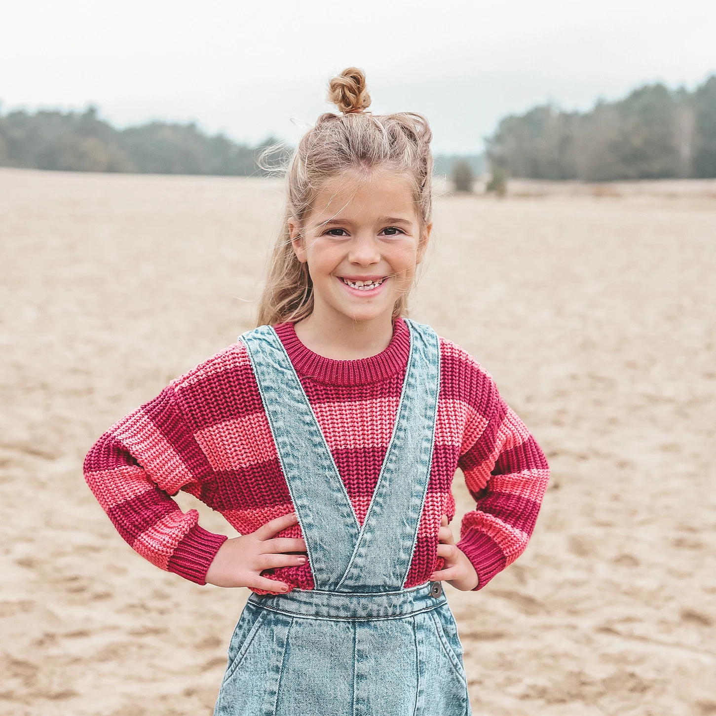 Your Wishes Chunky Knit Pullover – Bild 4