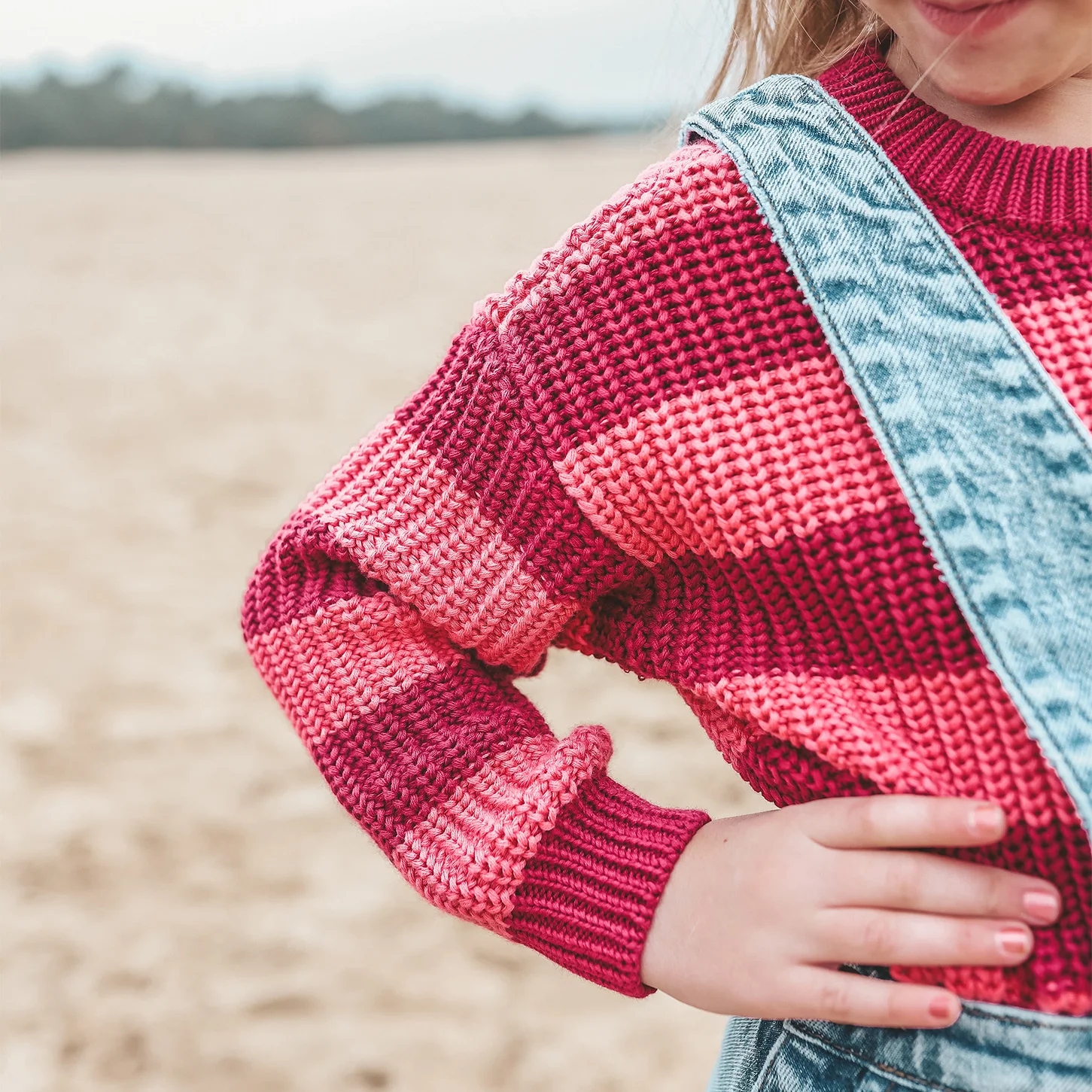 Your Wishes Chunky Knit Pullover – Bild 2