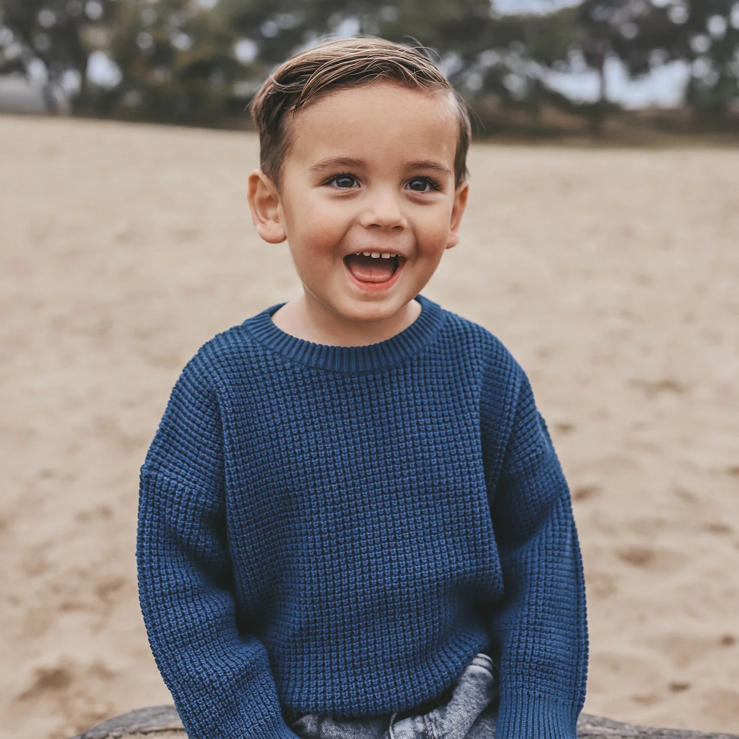 Your Wishes Chunky Knit Pullover – Bild 3