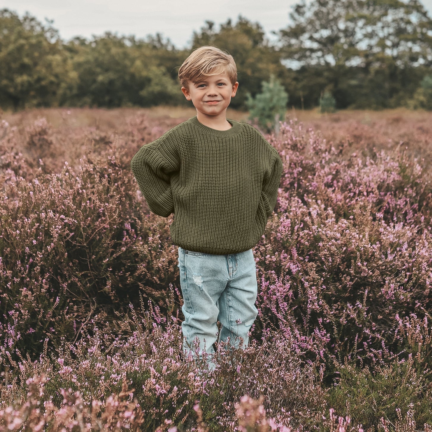 Your Wishes Chunky Knit Pullover – Bild 2