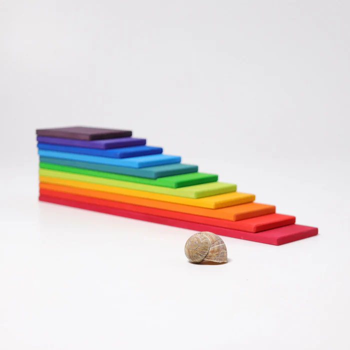 Grimms Bauplatten regenbogen