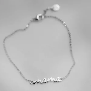 Mama Collection Chain Love MAMA Armband Silber