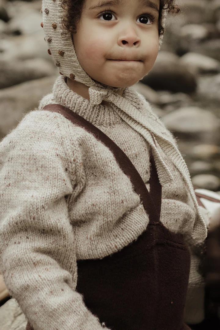 Silly Silas Teddy Footless Chocolate Brown – Bild 5