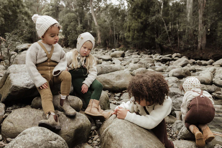 Silly Silas Teddy Footless Chocolate Brown – Bild 6