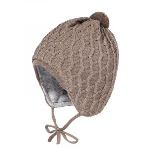 Maximo BABY-Mütze, Zopfstruktur