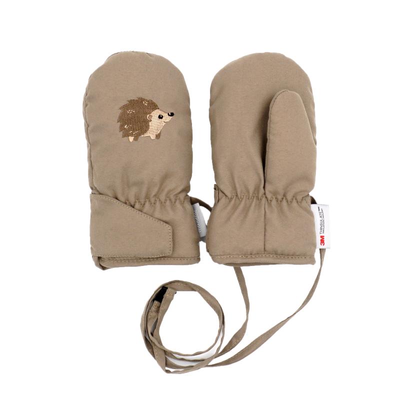 Maximo MINI Thermofausthandschuhe "Igel" Daumen