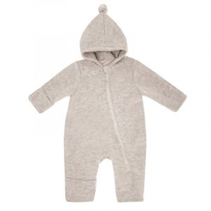 Maximo BABY-Overall, Wollfleece mit Reißverschluss GOTS