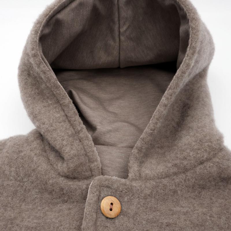 Maximo BABY-Jacke aus Wollfleece mit Knüpfen GOTS – Bild 2