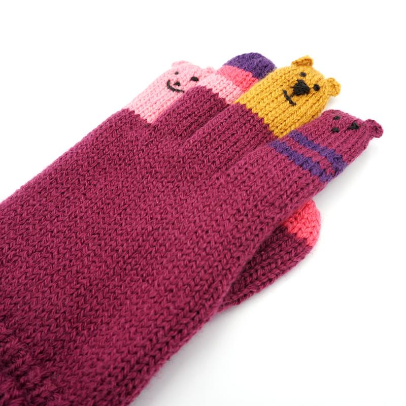 Maximo Mini-Fingerhandschuhe Tiergesicht – Bild 2