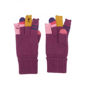 Maximo Mini-Fingerhandschuhe Tiergesicht
