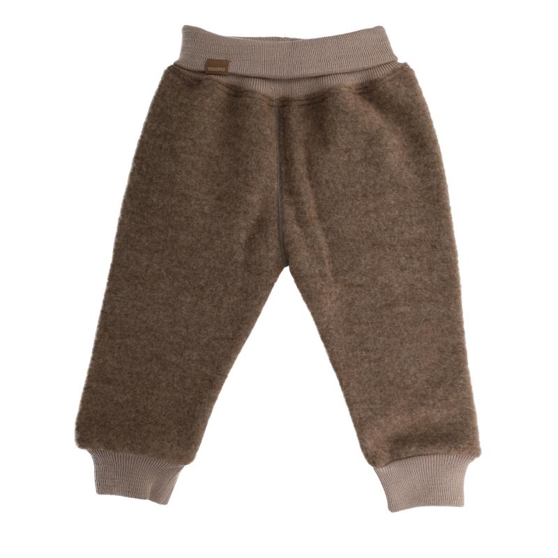 Maximo BABY-Pumphose aus Wollfleece mit Strickbündchen