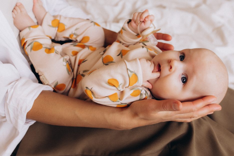 Wooly Organic Schlafanzug "Orange" – Bild 2