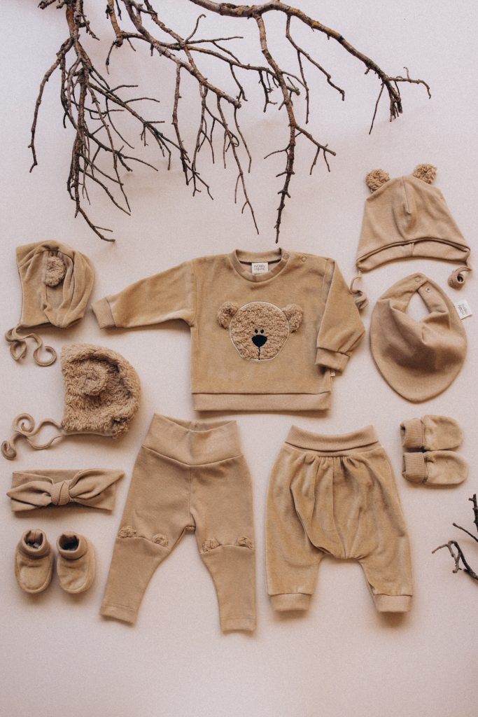 Wooly Organic VELOUR Hose - Savannah – Bild 3