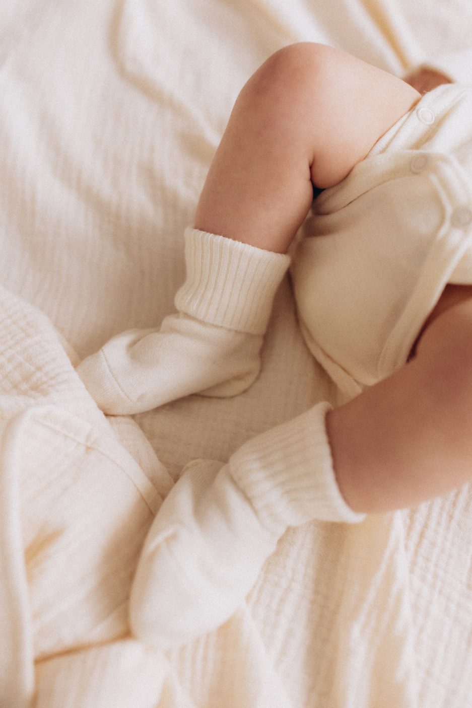 Wooly Organic Merino Wollsocken (Ecru) – Bild 3