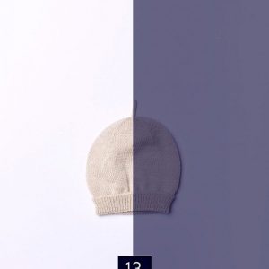 Wedoble Mütze aus extrafeiner Merinowolle marine