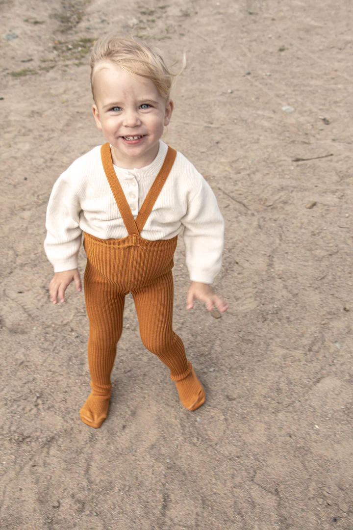 Silly Silas Hippy Footed (GOTS) Amber – Bild 7