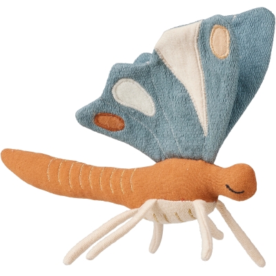 Fabelab Rassel Schmetterling blau/zimt – Bild 2