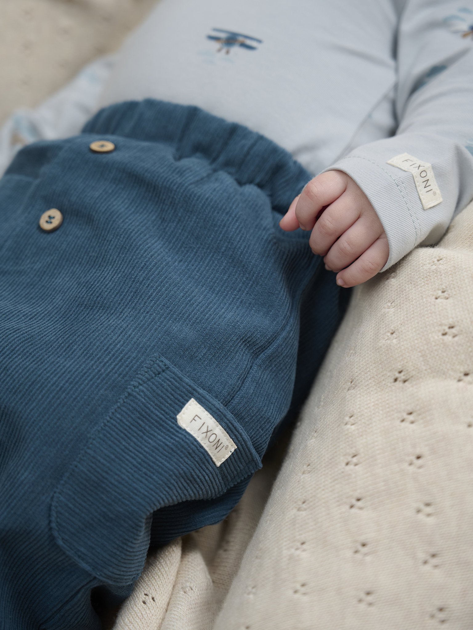 Fixoni - Baby Cordhose gefüttert – Bild 4