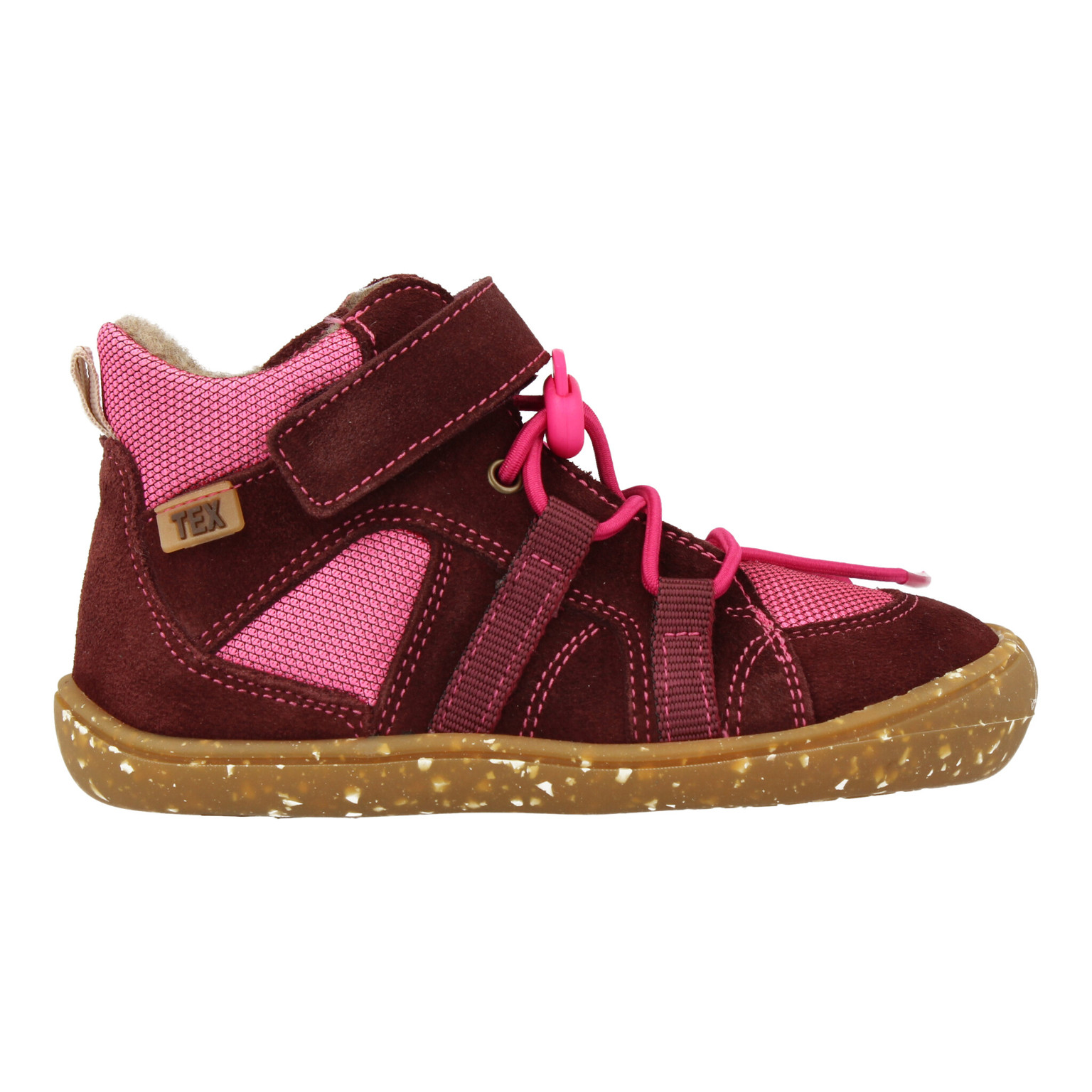 Develab Barfußschuhe MidCut Sporty Warm + TEX Fuchsia – Bild 2