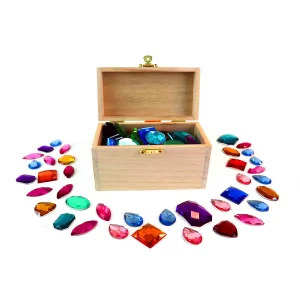 Bauspiel – Funkelschatz in Truhe