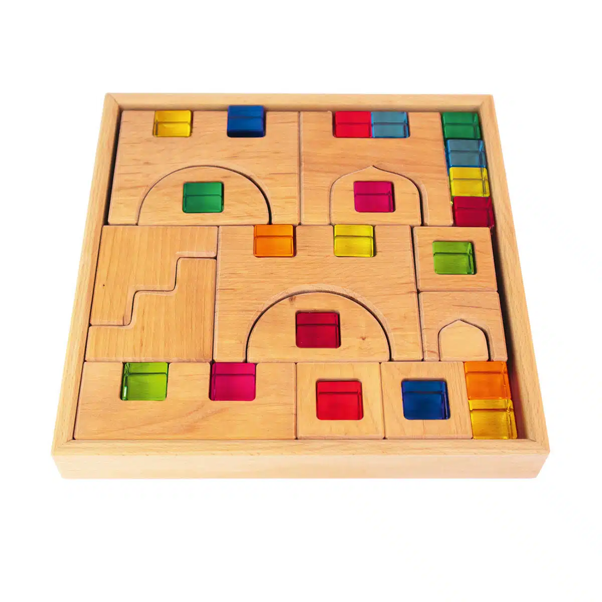 Bauspiel – Lichtbauschloss 34 Teile – Bild 5