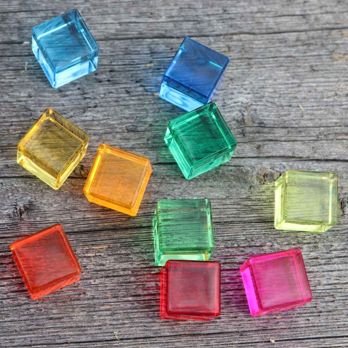 Bauspiel – Lichtbauwürfel 20 Stück – Bild 4