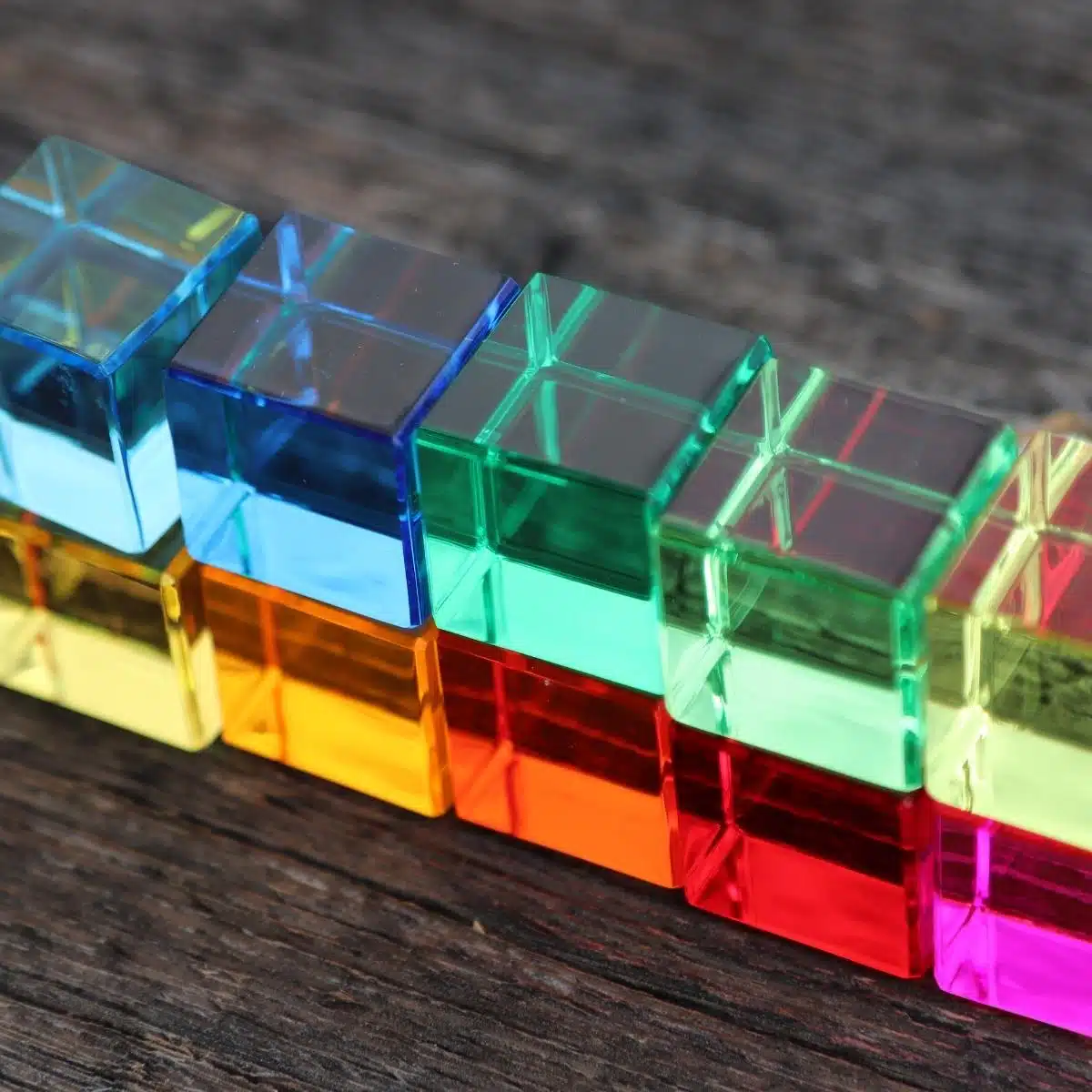 Bauspiel – Lichtbauwürfel 20 Stück – Bild 5