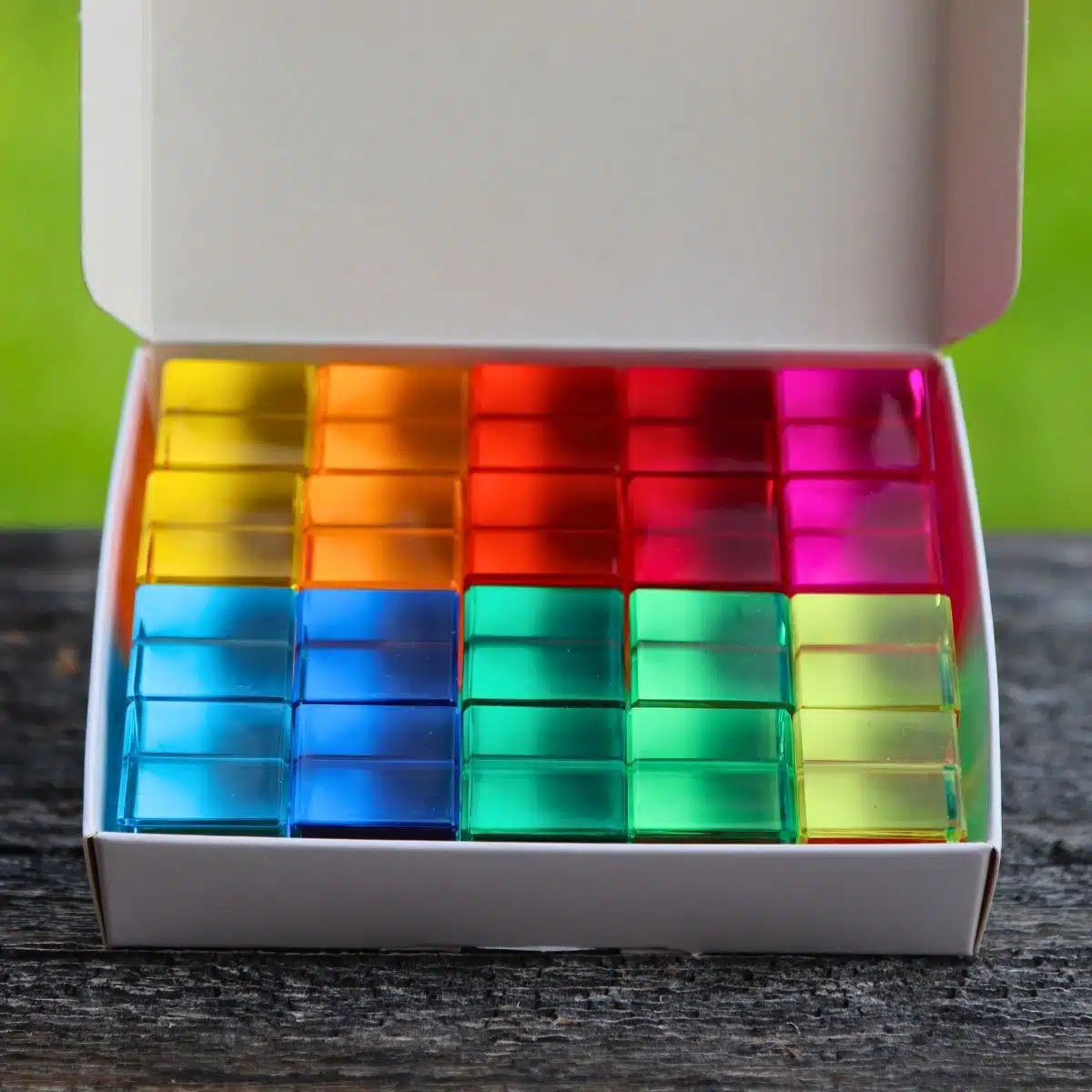 Bauspiel – Lichtbauwürfel 20 Stück – Bild 2