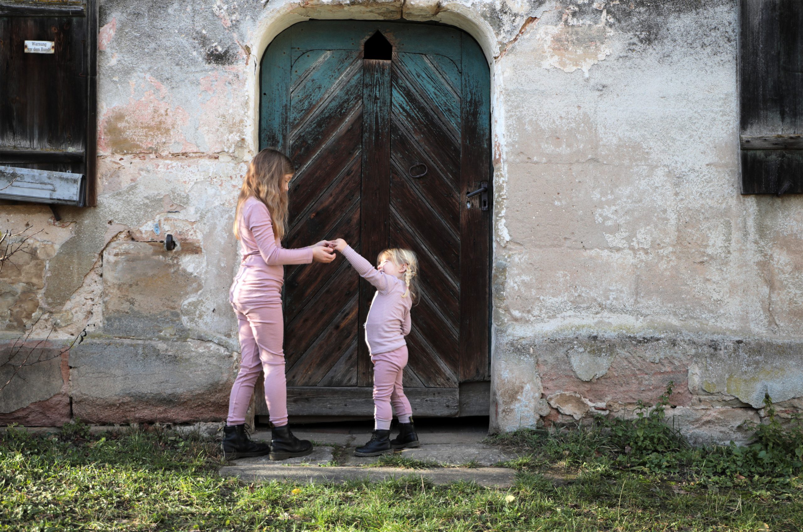 Cosilana Lange Kinder Leggings rosé – Bild 5