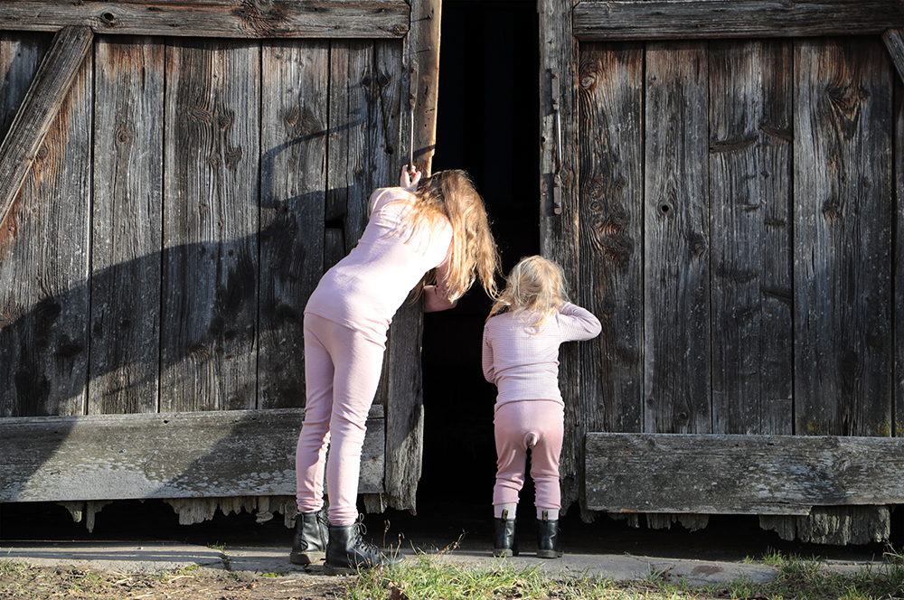 Cosilana Lange Kinder Leggings rosé – Bild 6