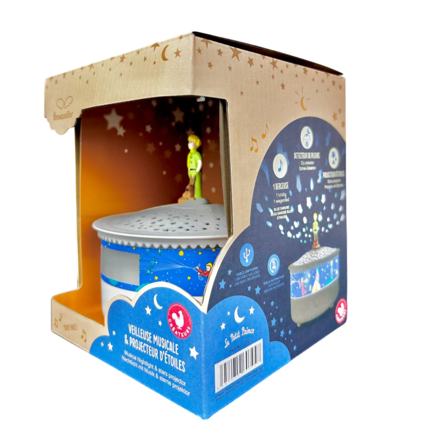 Trousselier Musik-Nachtlicht & Sternenhimmel, Kleiner Prinz – Bild 6