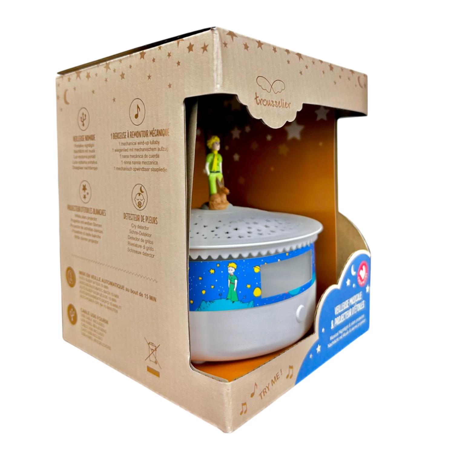 Trousselier Musik-Nachtlicht & Sternenhimmel, Kleiner Prinz – Bild 5