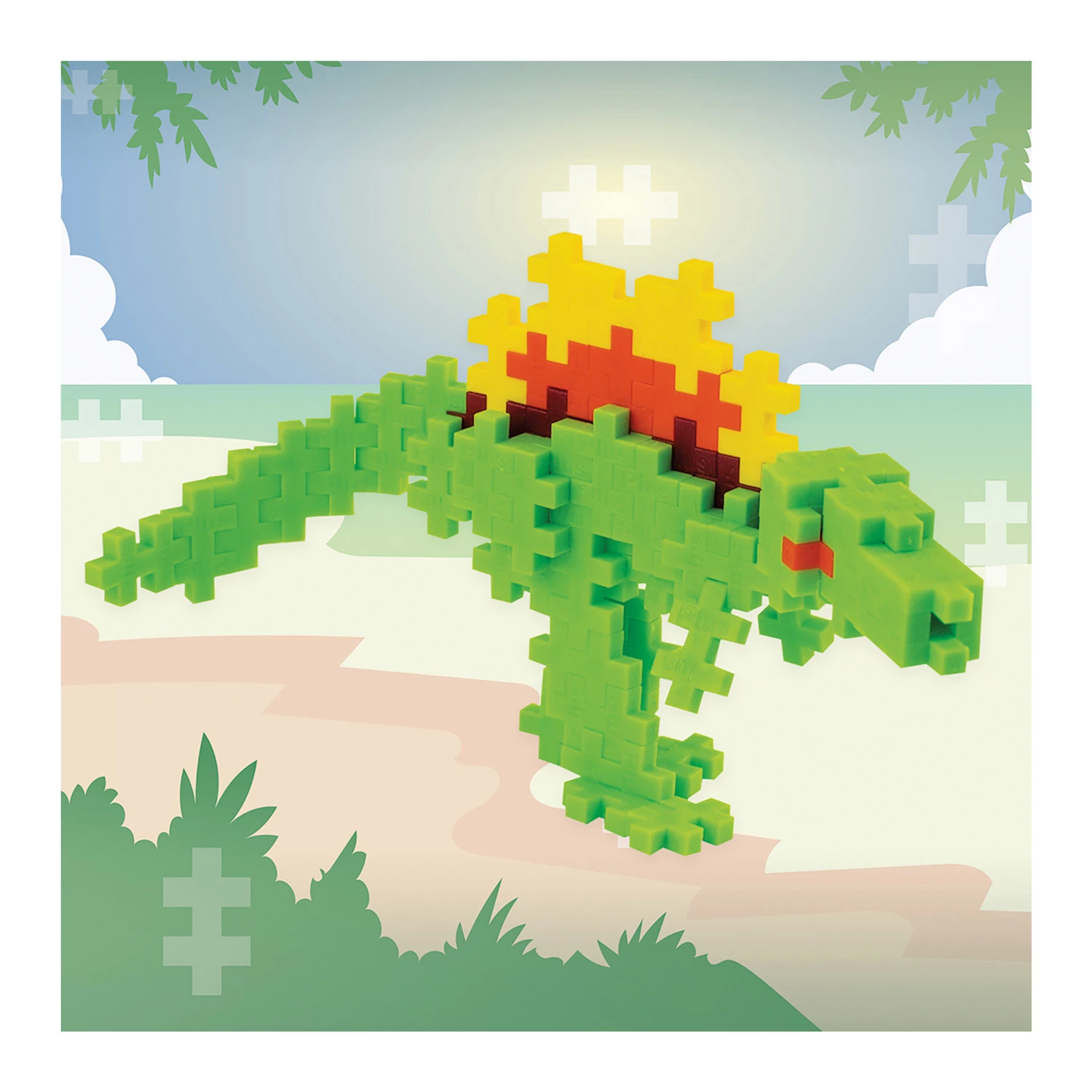 Plus Plus 100 Kreativ Bausteine Spinosaurus – Bild 4