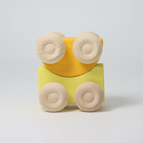 Grimms Stapel-Autos gelb