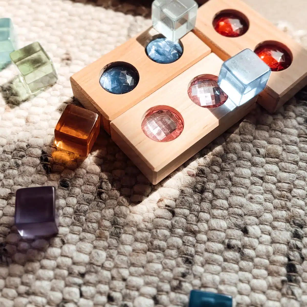 Bauspiel – Lichtbauwürfel 20 Stück – Bild 6