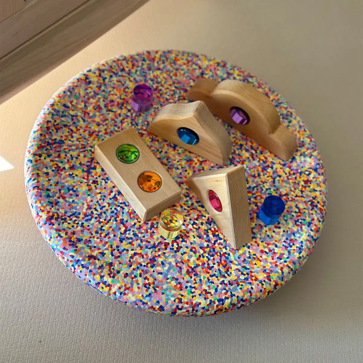 Bauspiel Lichtbauzylinder 16 Teile – Bild 5