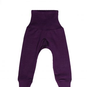 Cosilana Babyhose Wolle/Seide pflaume