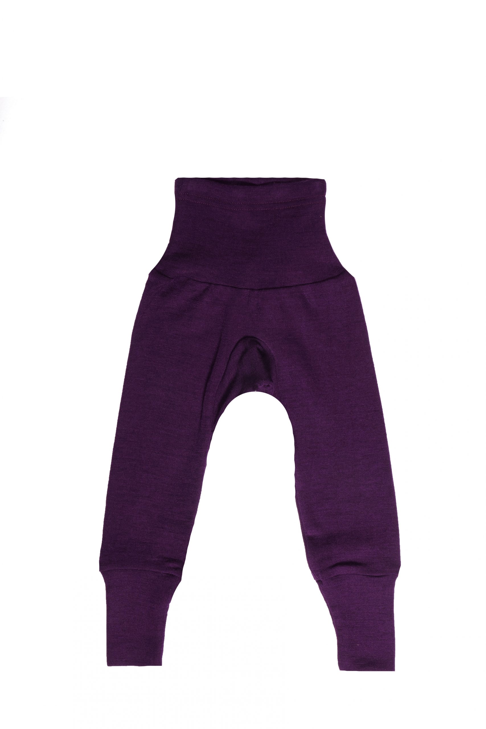 Cosilana Babyhose Wolle/Seide pflaume