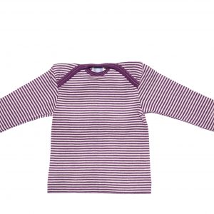 Cosilana Schlupfhemdchen Wolle/Seide pflaume/natur