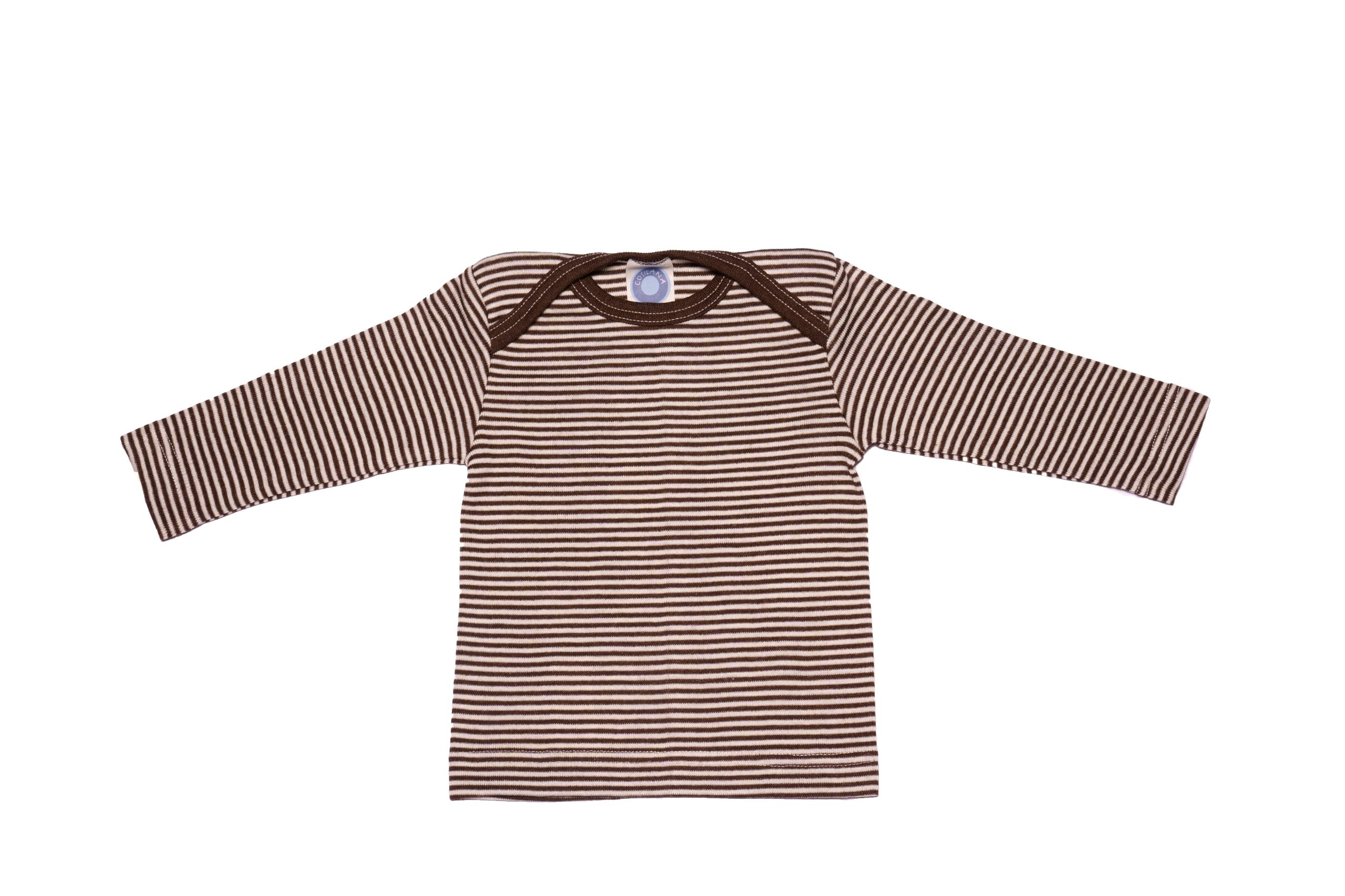 Cosilana Schlupfhemdchen Wolle/Seide braun/natur