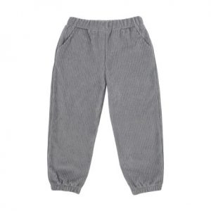 Wooly Organic Cord-Velours-Hose (night owl)