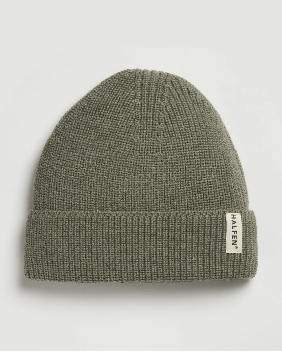 Halfen Strick-Beanie Merino Forrest