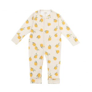 Wooly Organic Schlafanzug "Orange"