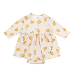 Wooly Organic Langarm Body Kleid