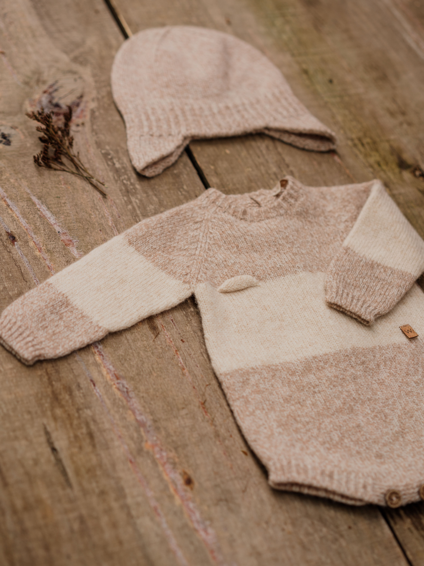 Wedoble Strick-Body Merinowolle – Bild 3