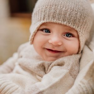 Wedoble Mütze aus extrafeiner Merinowolle