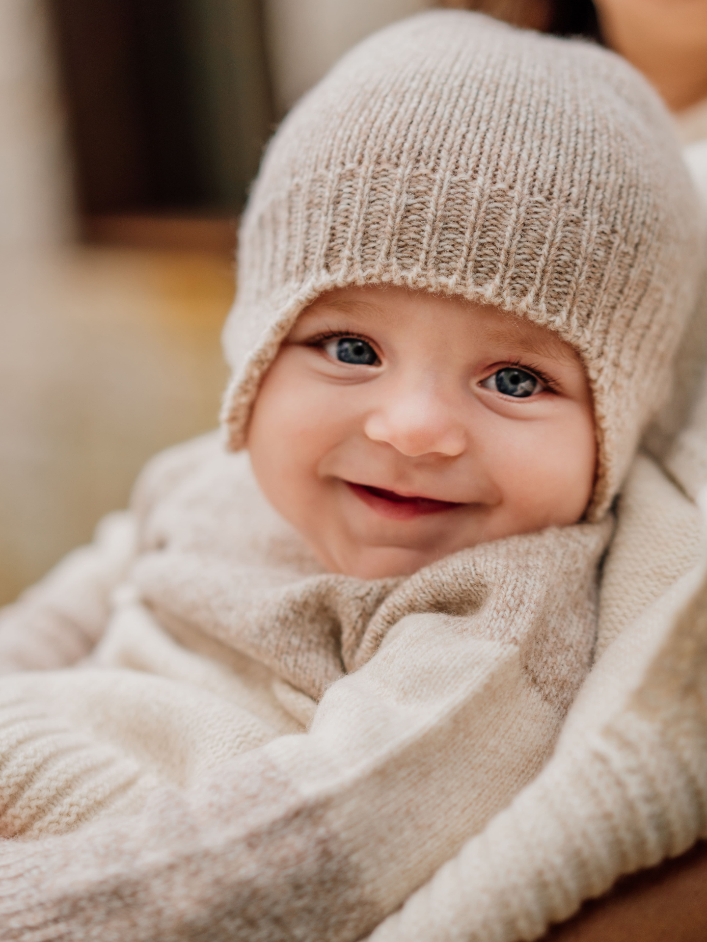 Wedoble Mütze aus extrafeiner Merinowolle