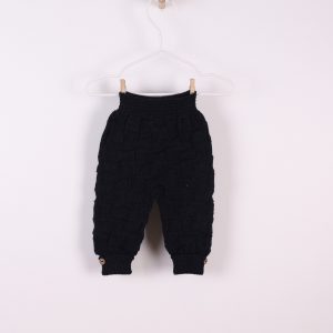 Wedoble Patchwork-Strickhose aus Merinowolle