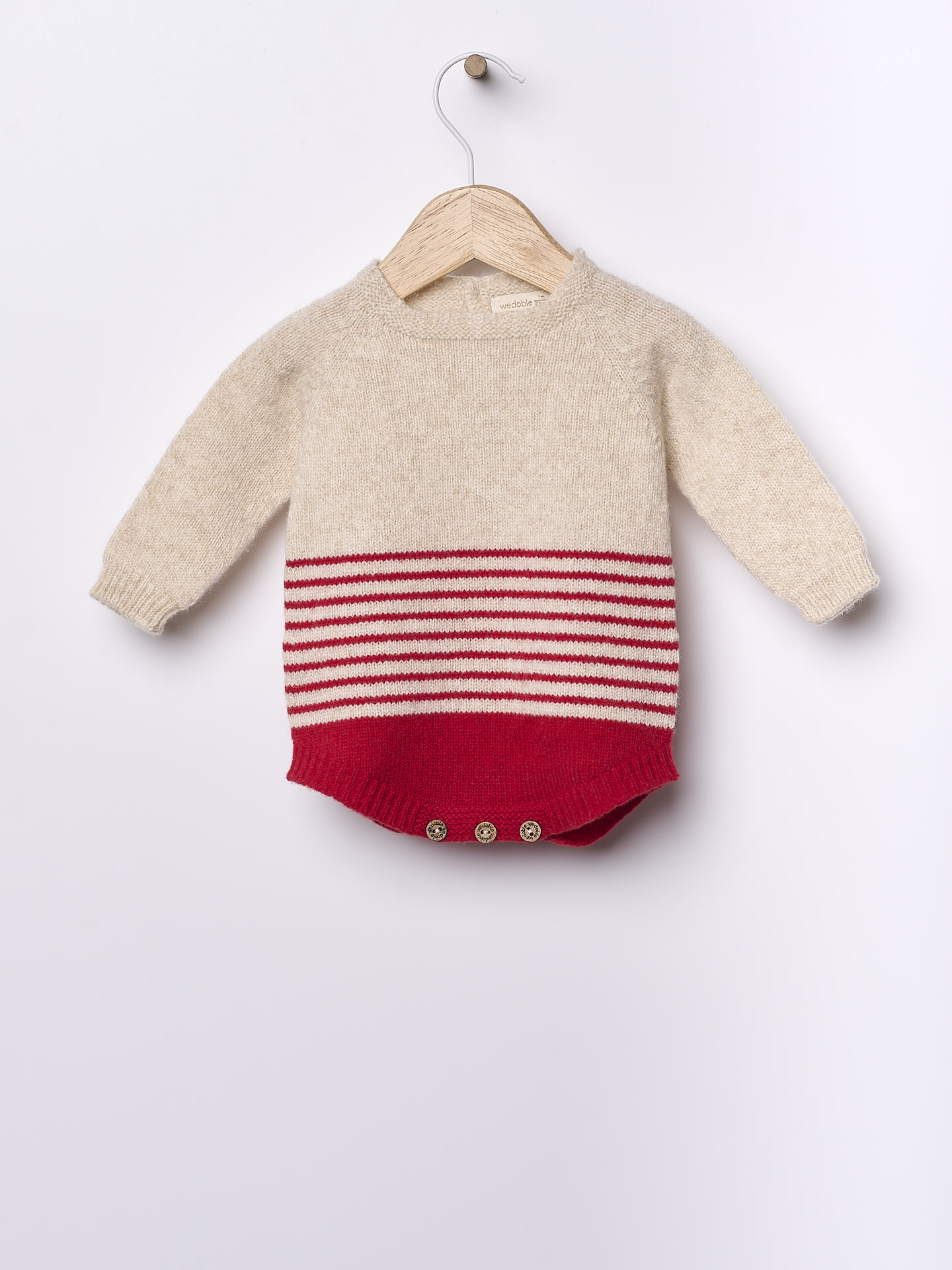 Wedoble Strick-Body Merinowolle